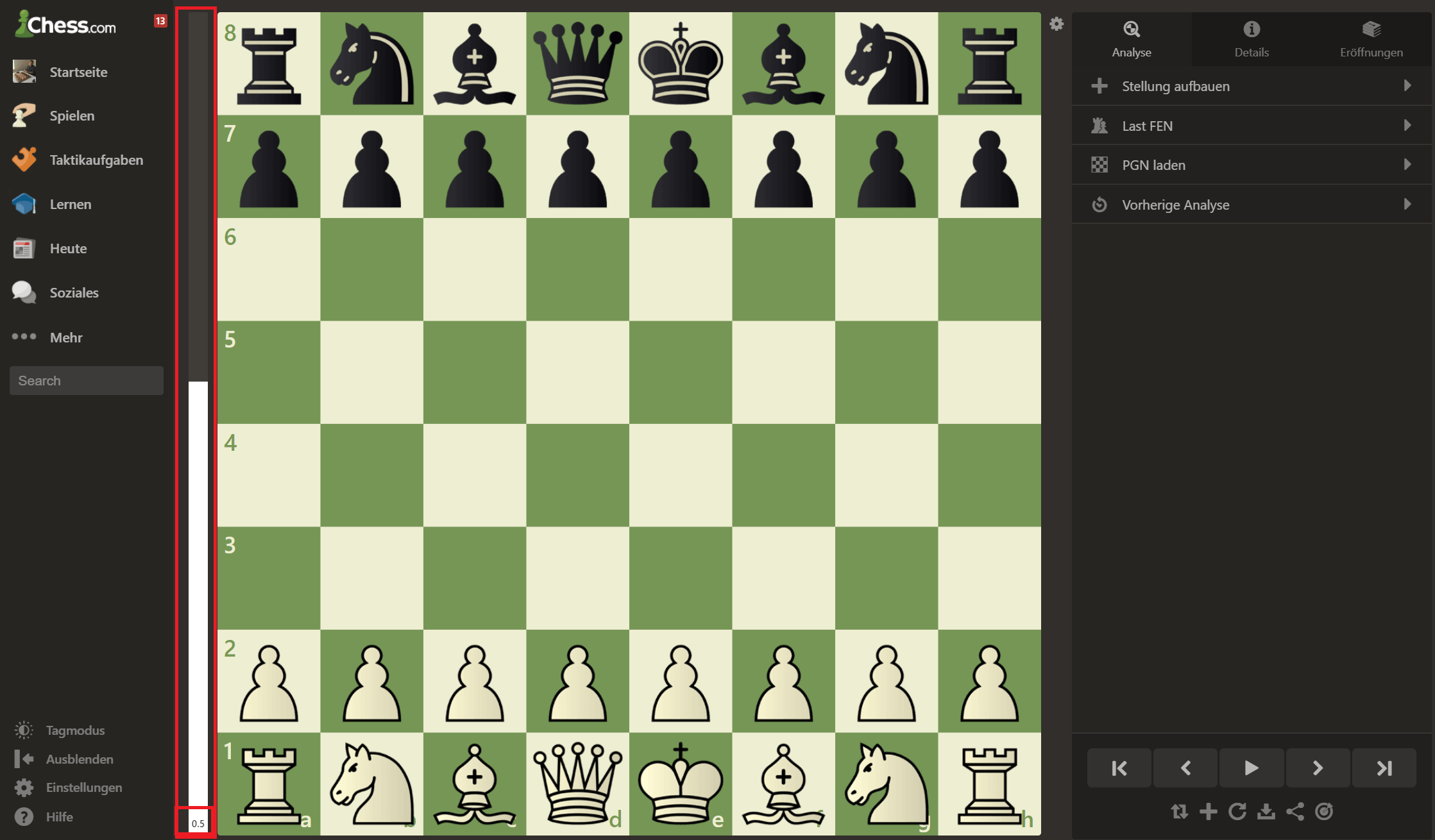 Nützliche Chess- Trainingtools (Stellungen gegen den Computer ausspielen)
