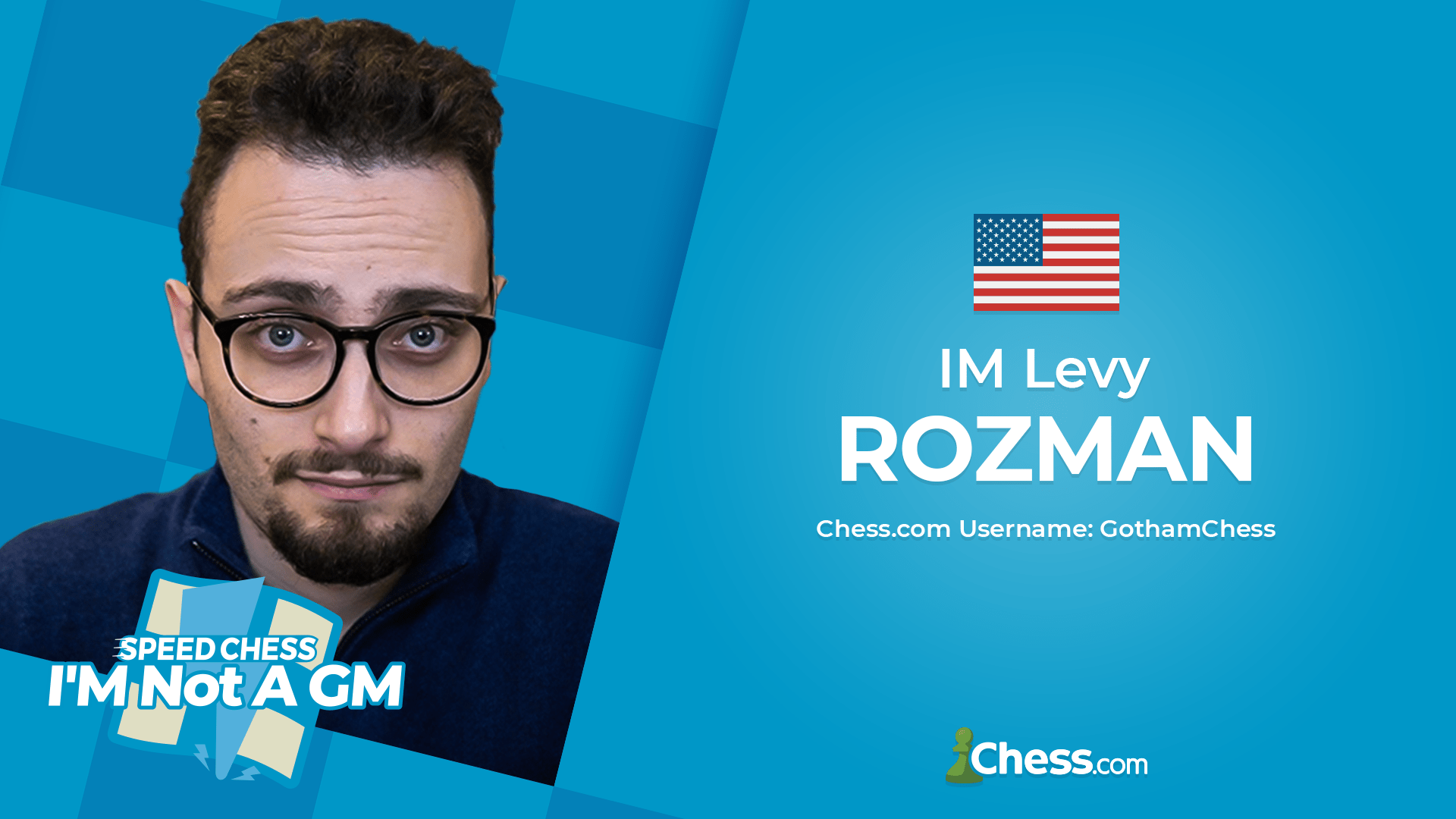 Chess.com on X: Congratulations to @GothamChess for winning the first I'M  Not A GM #SpeedChess Championship match of the tournament and advancing to  the quarterfinals! 👏  / X