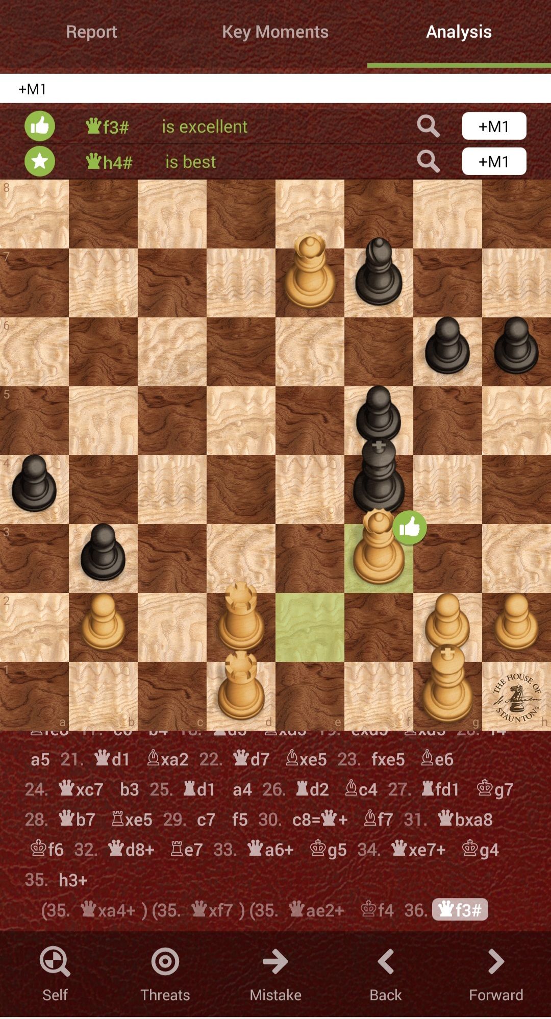 Excellent checkmates vs. best move checkmates - Chess Forums