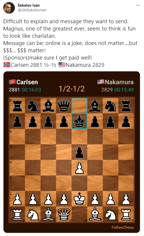 FollowChess - First round games can be tricky, as can be