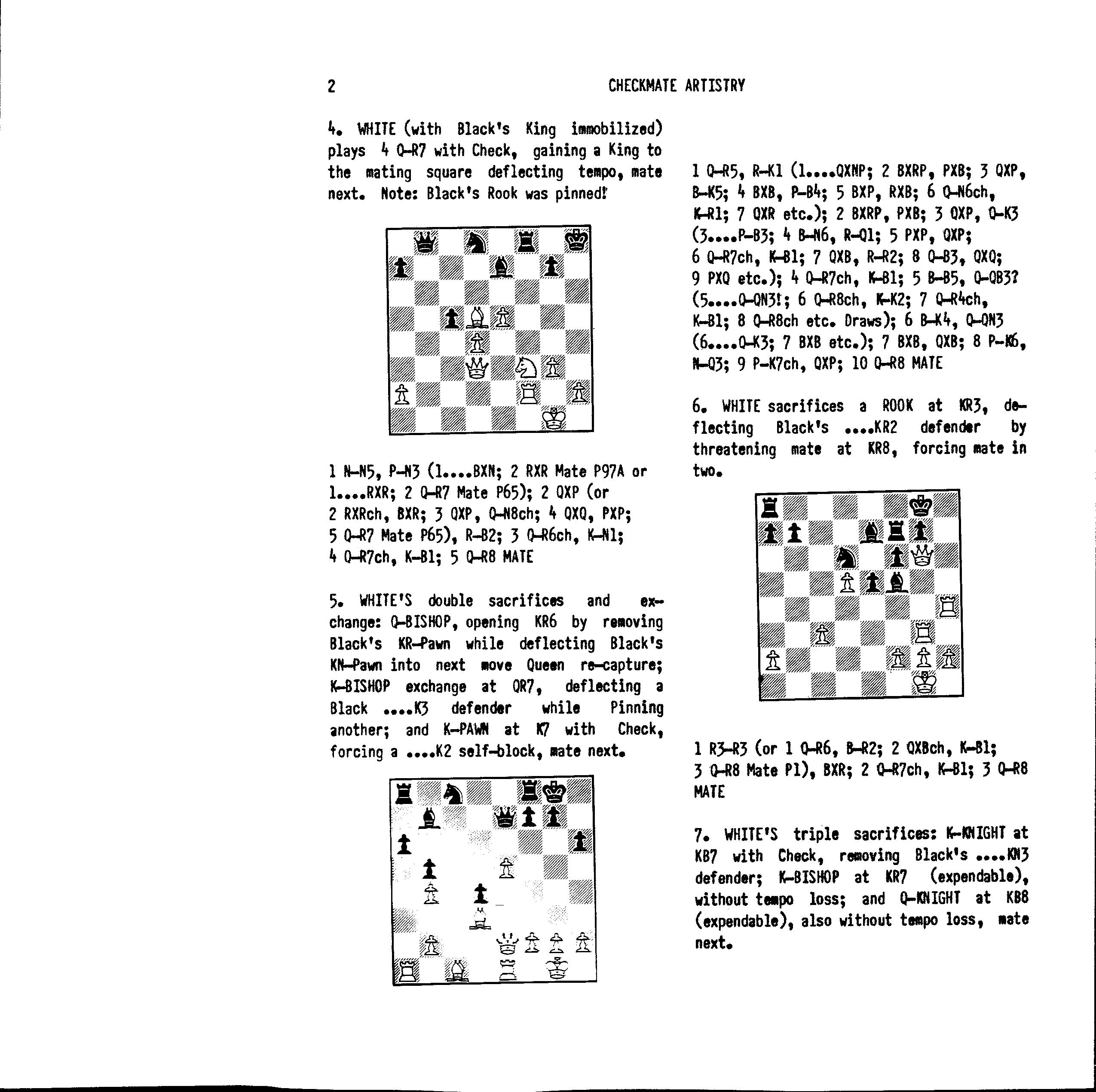 4 move checkmate puzzles