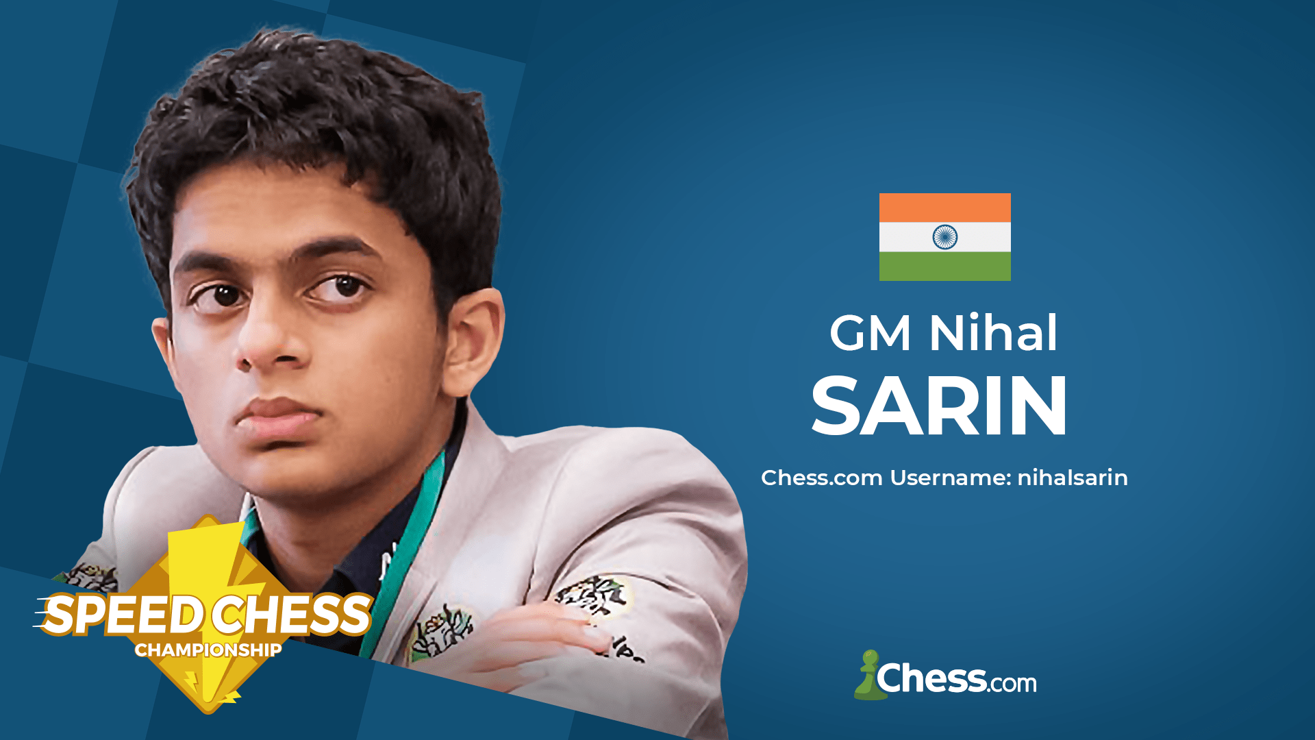 Nihal Sarin, Speed Chess Championship