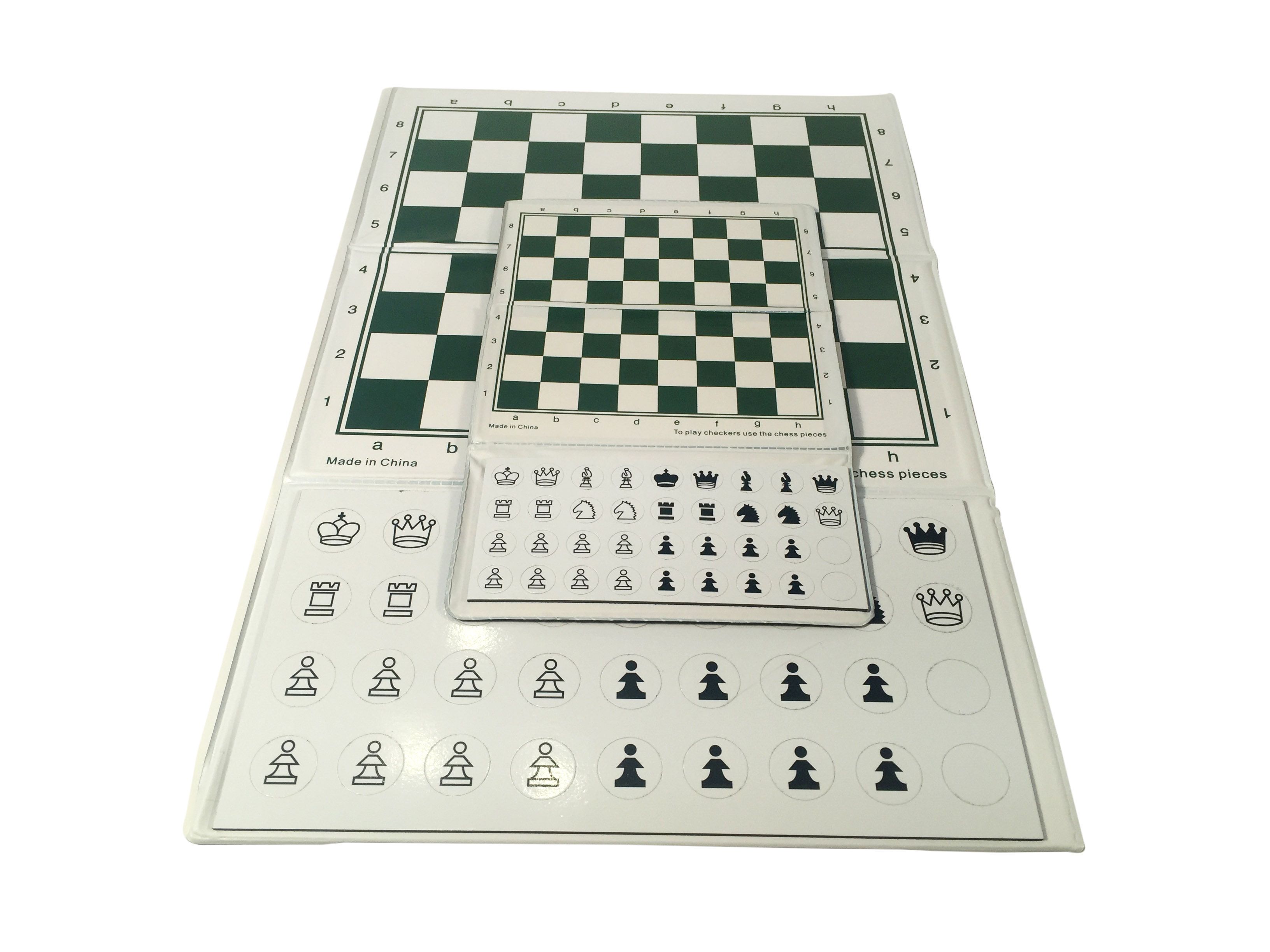 Details about   Portable Chess Set Magnetic Board Tournament Folded Board Playing Gift 4 Size 