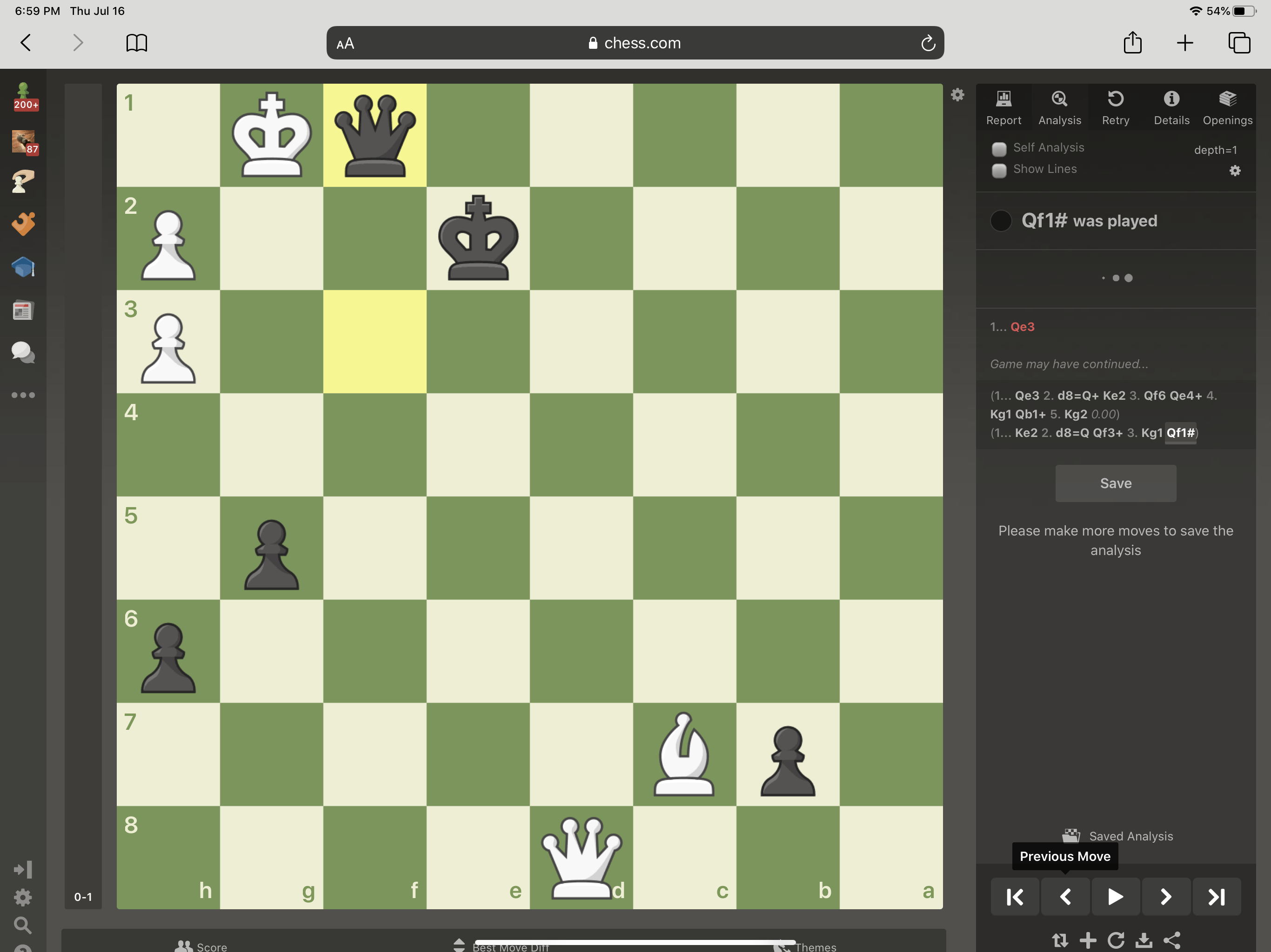 Hardest Checkmate in 1 - Chess Forums 