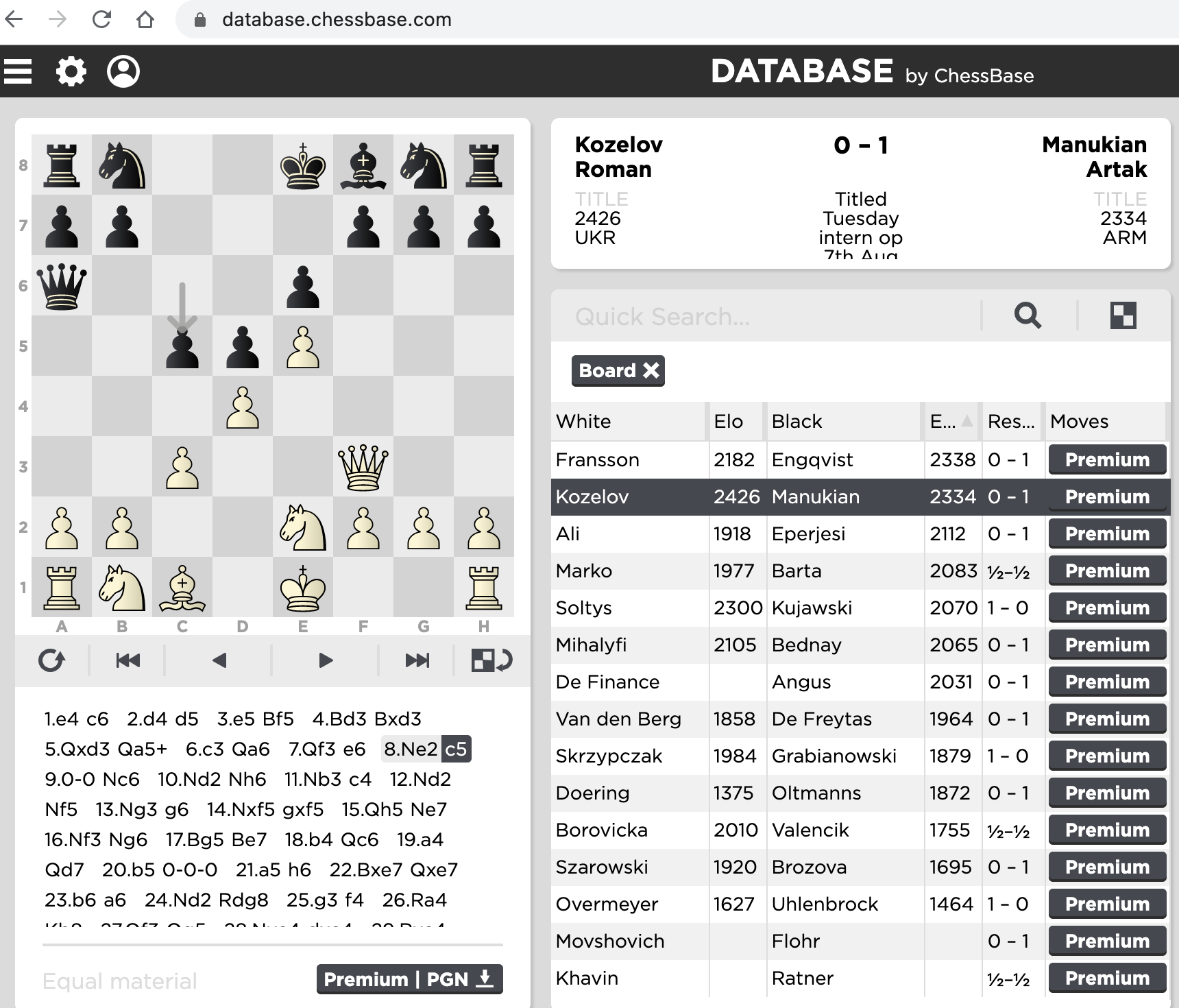 The biggest chess databases - Chess Forums 