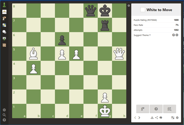 This was rated as a 2800 level puzzle on chess.com, but isn't the move a  little too obvious to be a grandmaster level puzzle? Am I missing  something? : r/chess