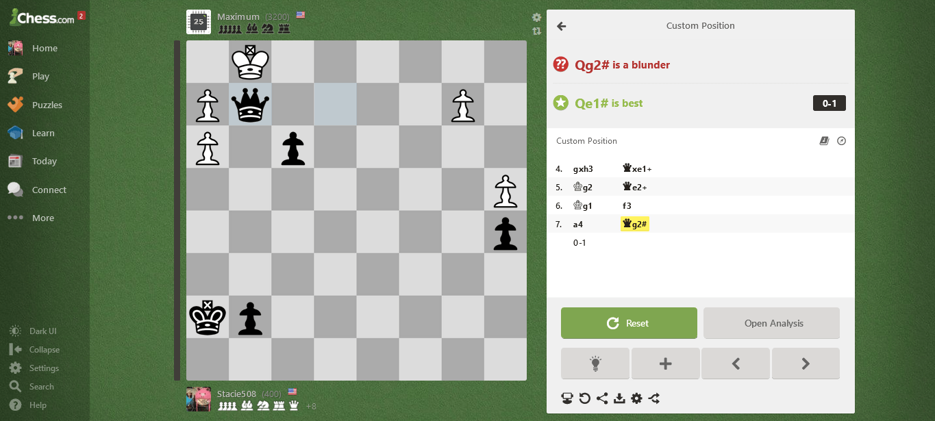 Can somebody please explain why this checkmate is a blunder? : r