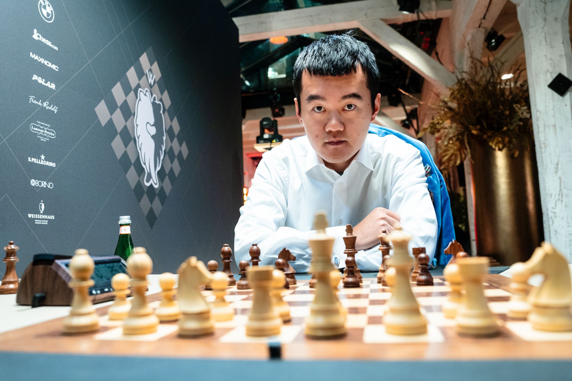 Can Ding Liren recover to his usual self? Magnus Carlsen is not so sure. Photo: Maria Emelianova/Chess.com