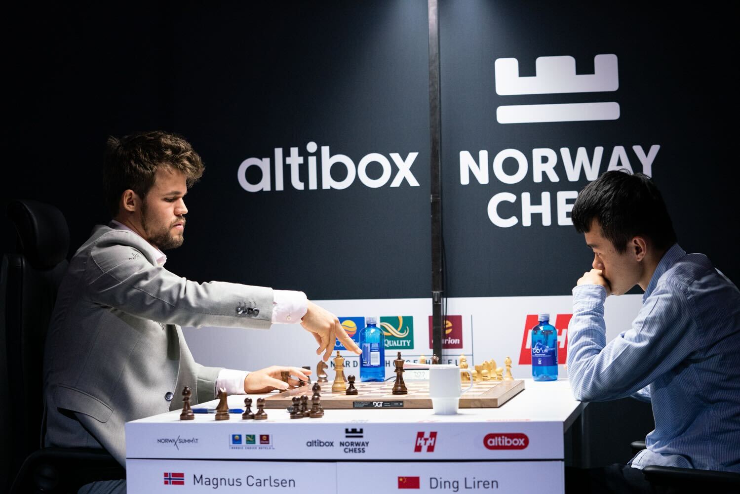 Ding Liren will play Magnus Carlsen in the 2024 Norway Chess, that begins on May 27. Photo: Maria Emelianova/Chess.com