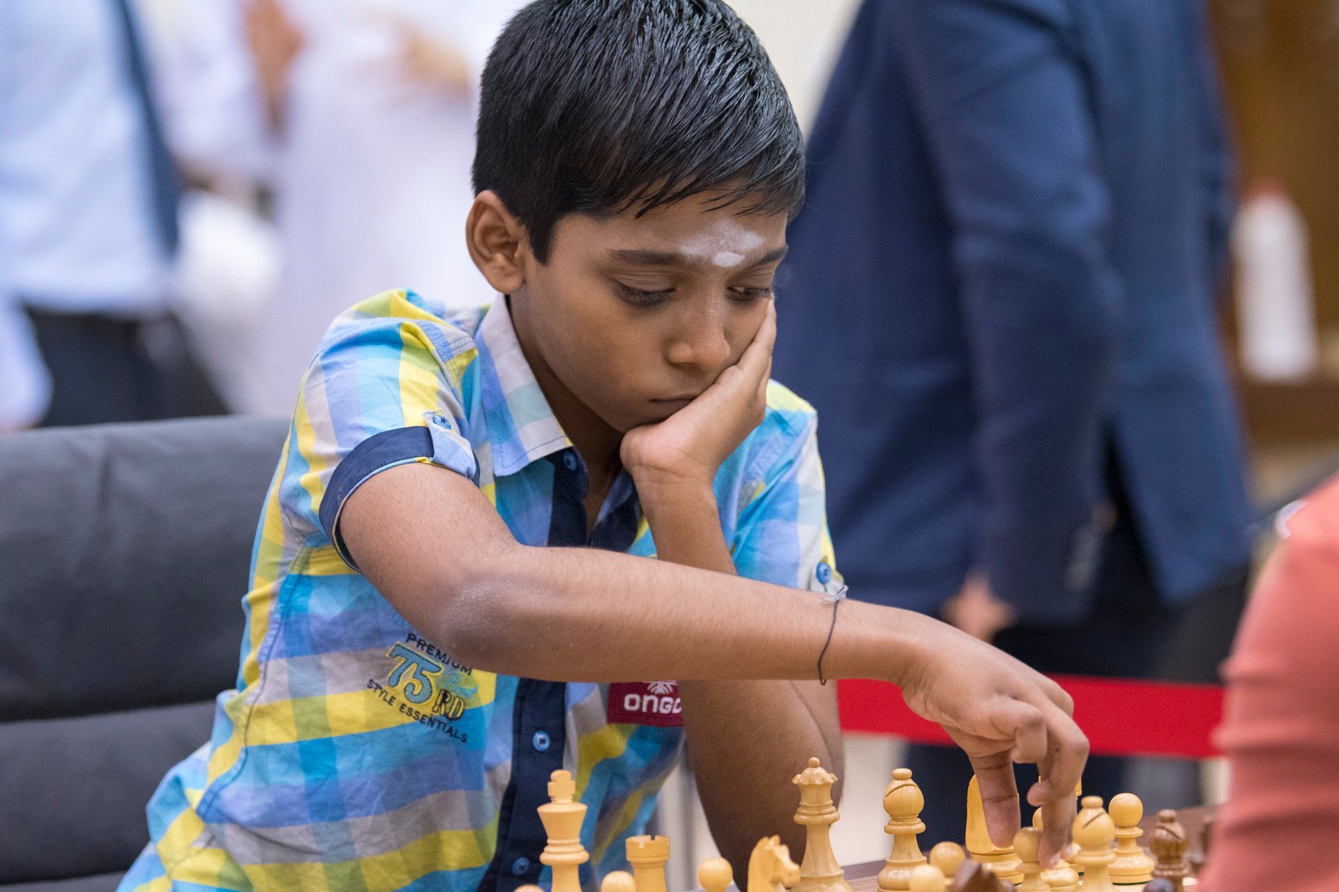 Grandmaster Praggnanandhaa lost today and now shares the lead.