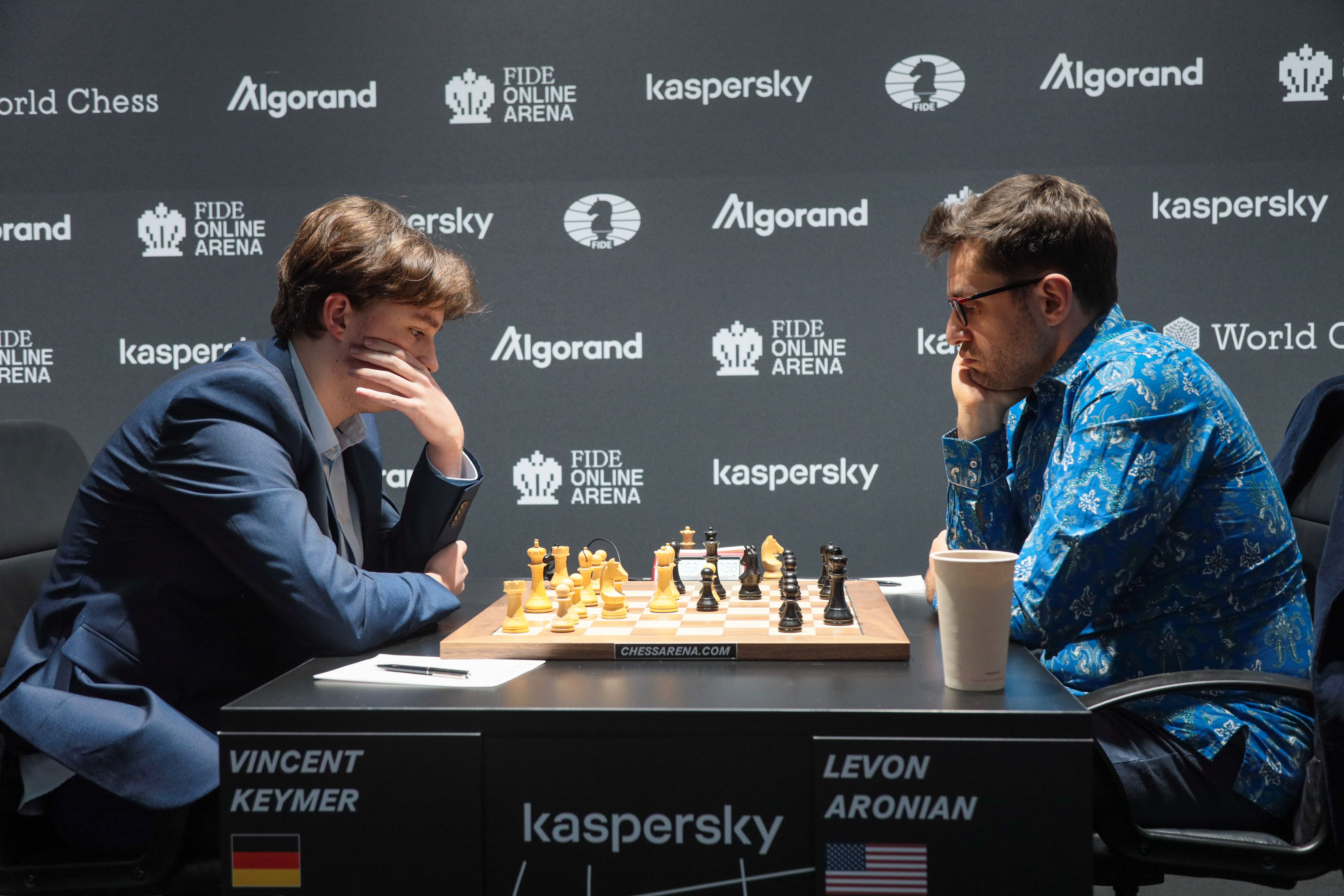 Grand Prix da FIDE - Rodada 1: Wojtaszek, Fedoseev e Aronian venceram 