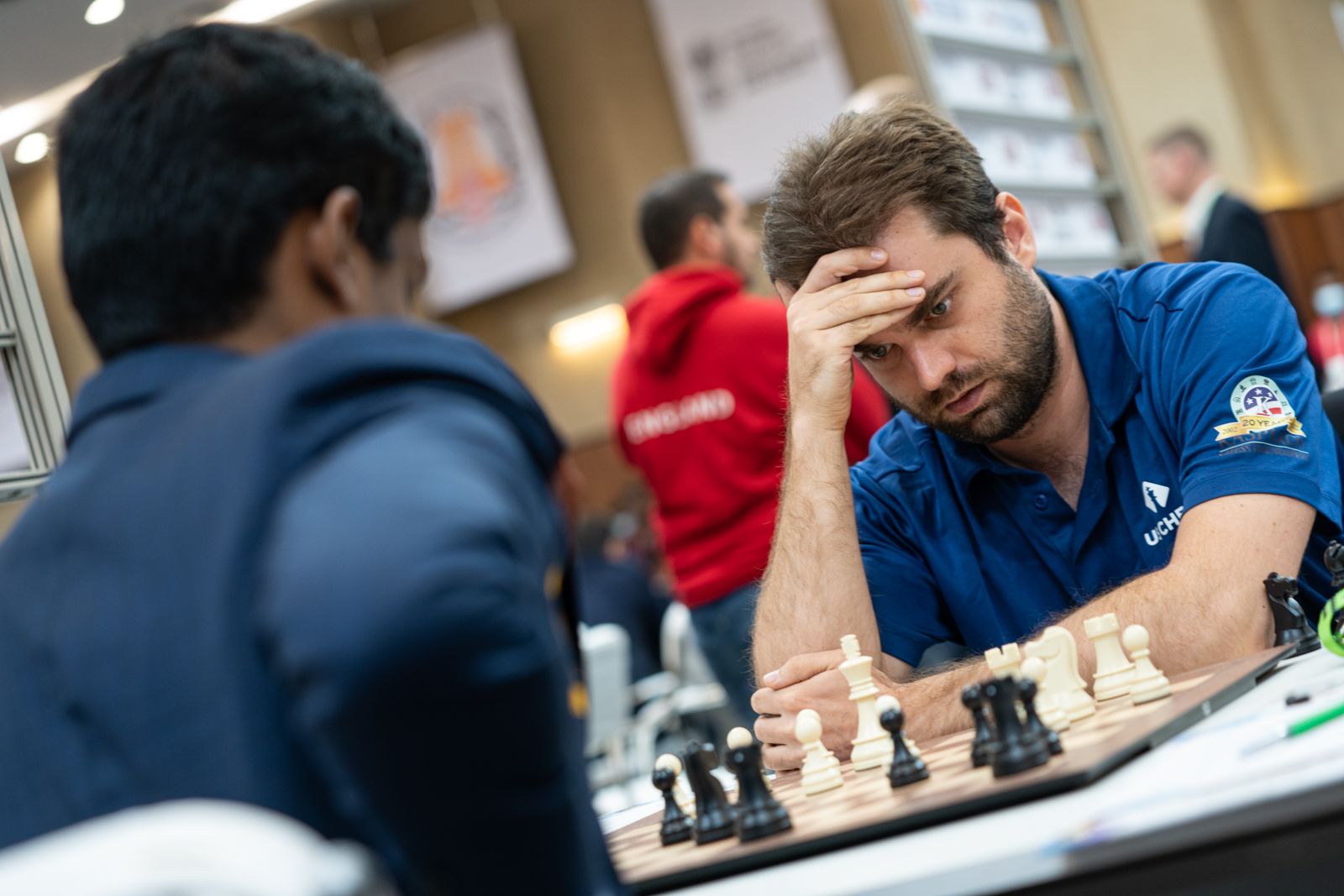 Chess.com on X: The top scoring players with just two rounds of the  #ChessOlympiad to play! 🇮🇳 GM @DGukesh and 🇵🇱 WIM Kiolbasa lead the  way.  / X