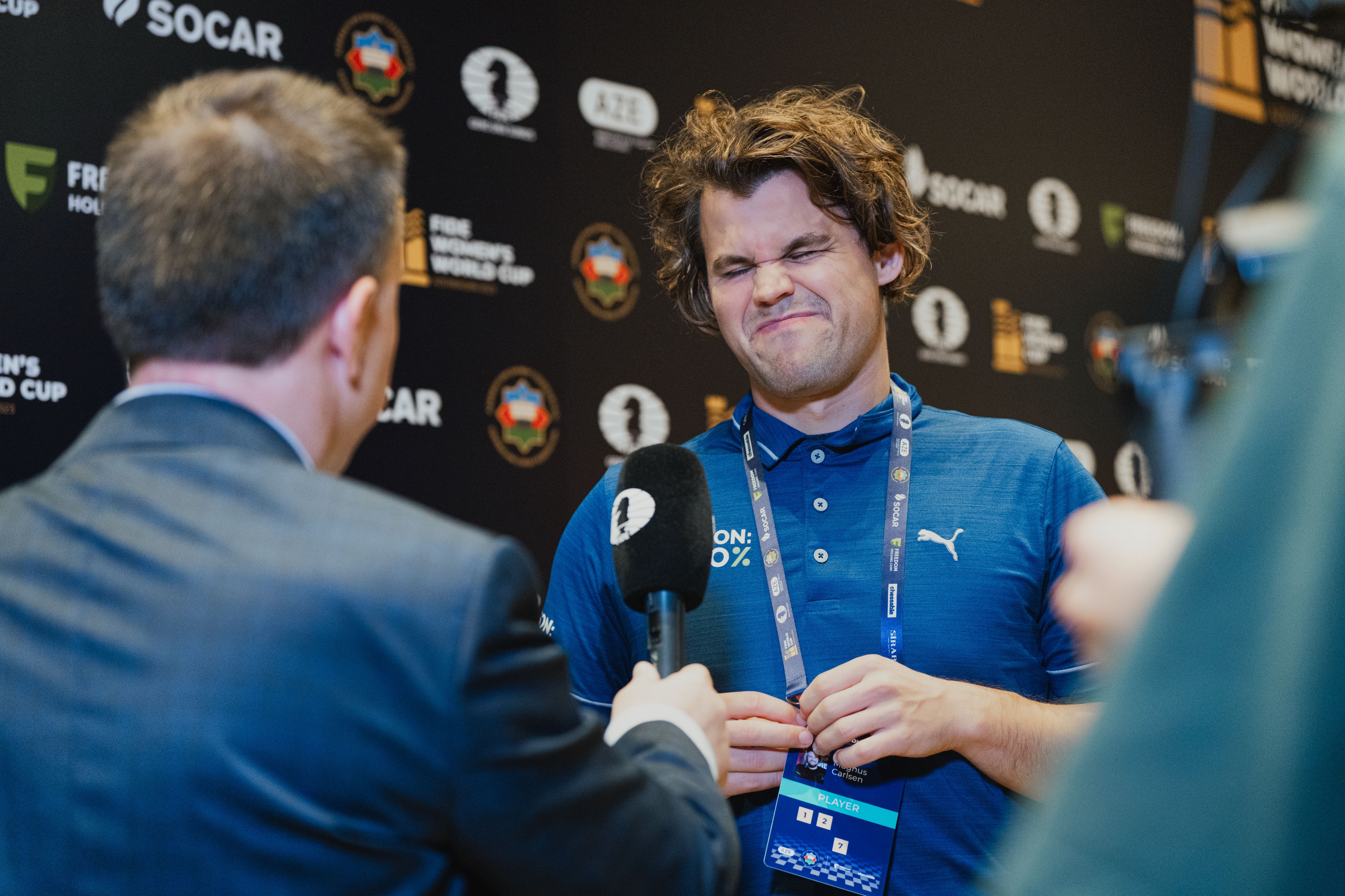 Magnus Carlsen – Nijat Abasov, FIDE World Cup 2023 1/2 final – LIVE –  Chessdom