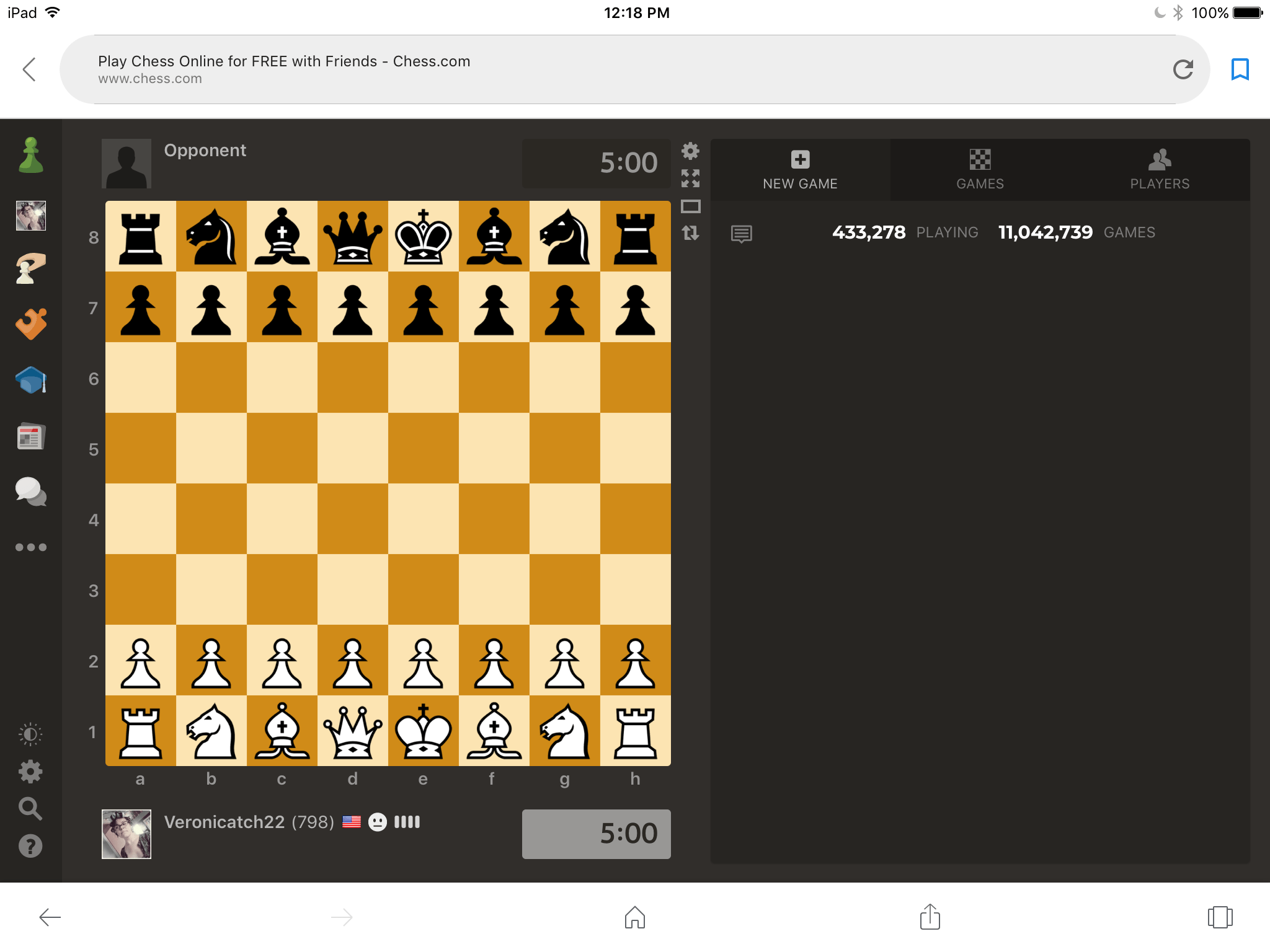 Did the interface change or am I just a massive idiot? - Chess