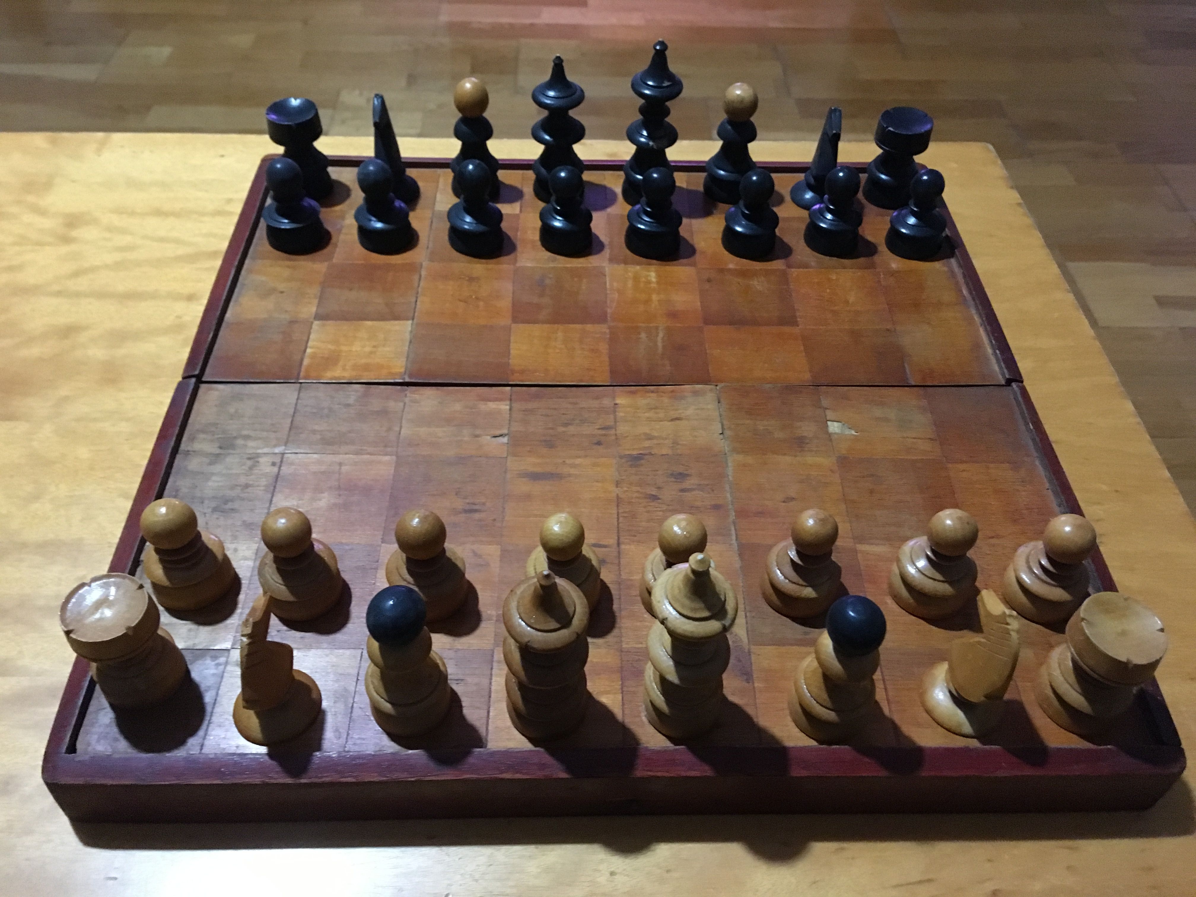 BIG wood chess sostituzione pezzi principali-vedi dettagli PEZZI di ricambio 