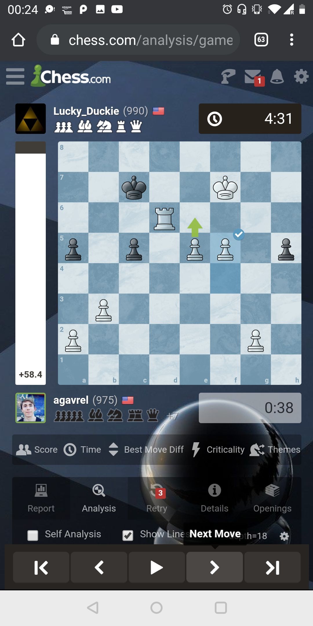 Introducing Chessify's New Feature: Full Game Analysis with Stockfish