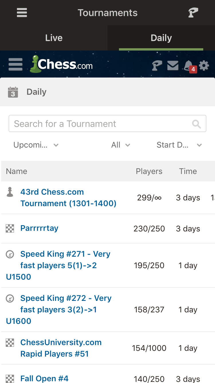 Opening  browser version from within iPhone app - Chess Forums 