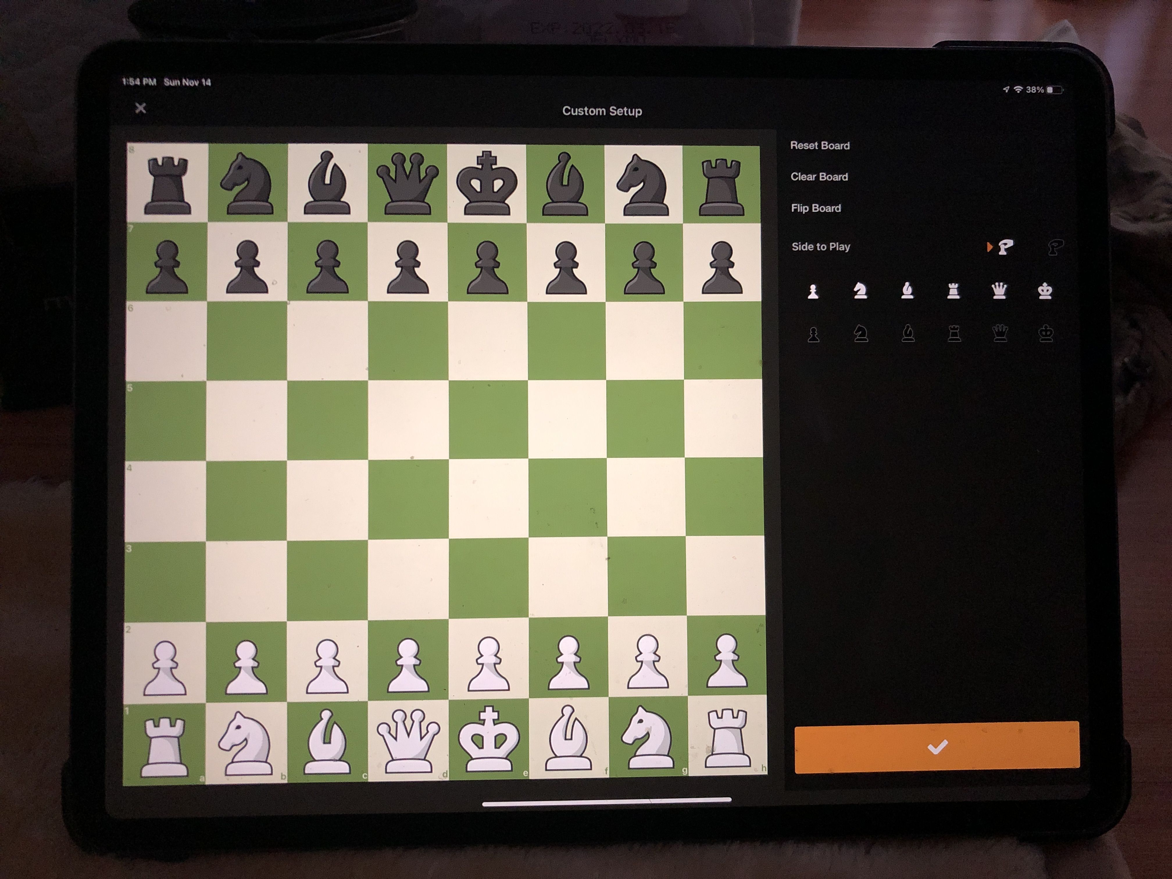 How can I play a game from a custom position? - Chess.com Member Support  and FAQs