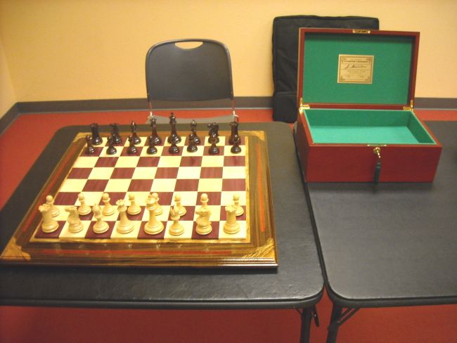 Ebonized Boxwood 4.0" King Pieces Only USCF Sales The Classic Chess Set 