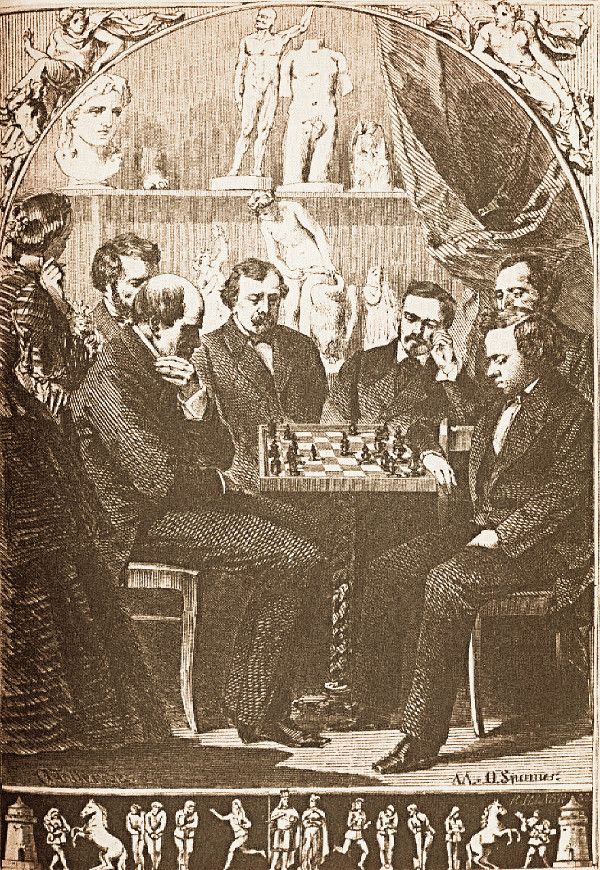 The Immortal Game // Paul Morphy vs Johann Lowenthal, London 1859