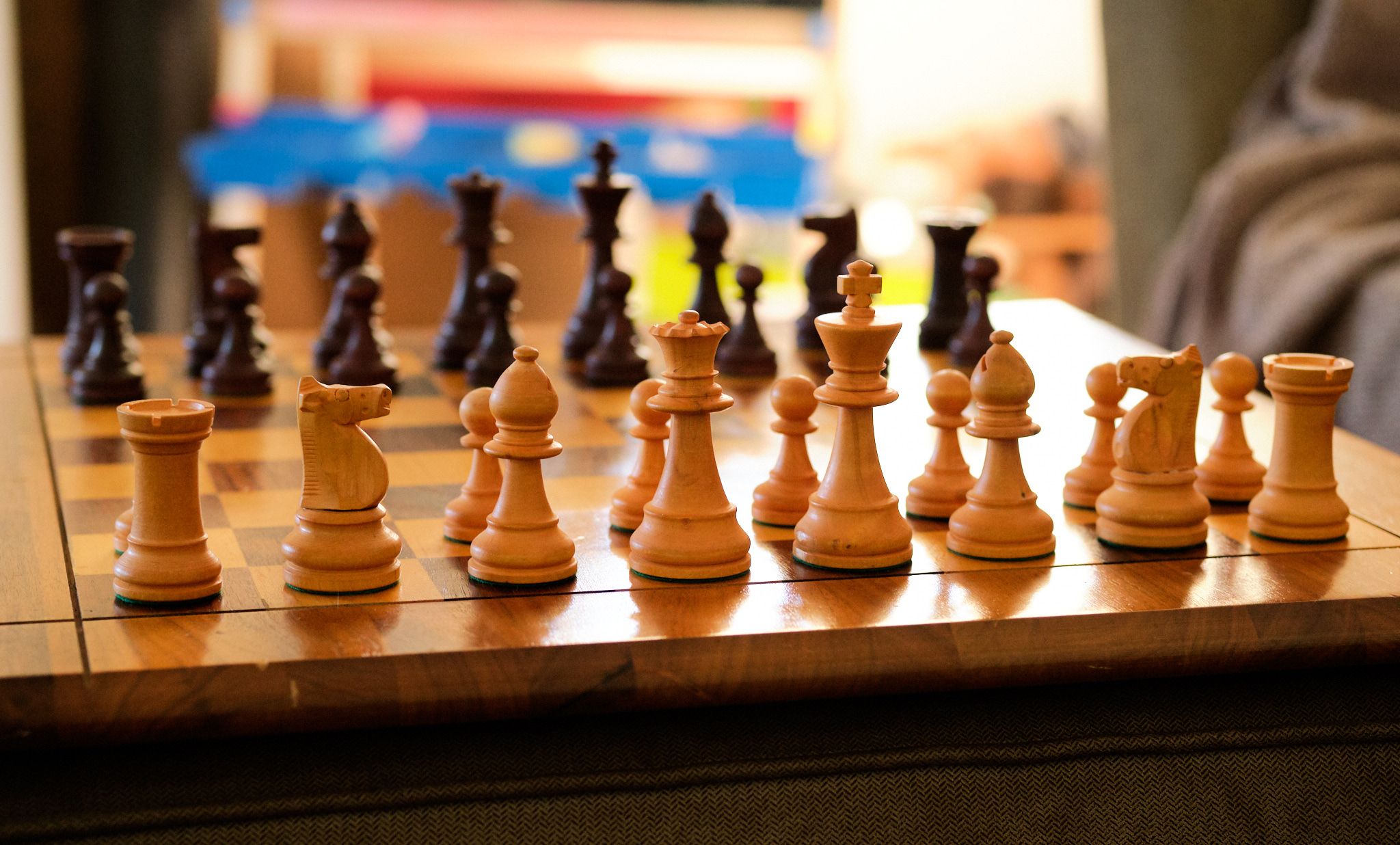 French Knight Chess Set 