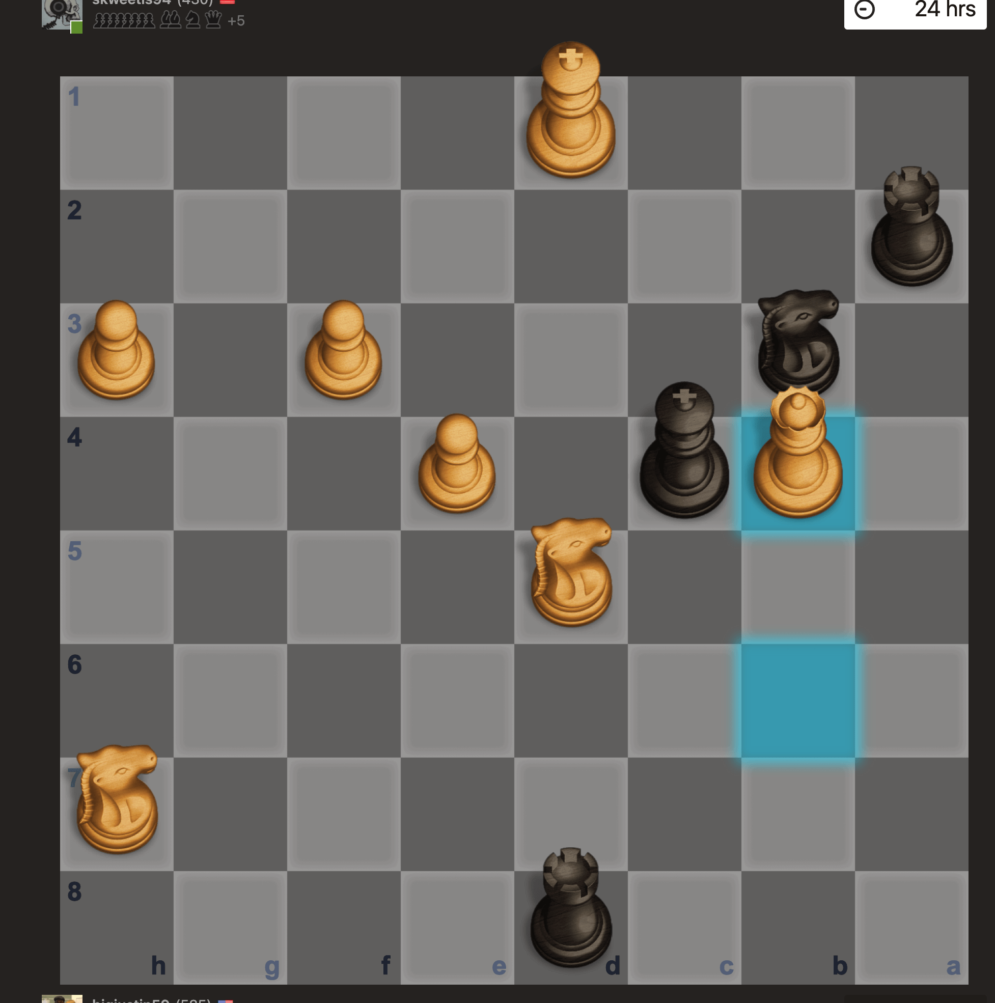 Is it possible to set up a game being down a piece? - Chess Forums