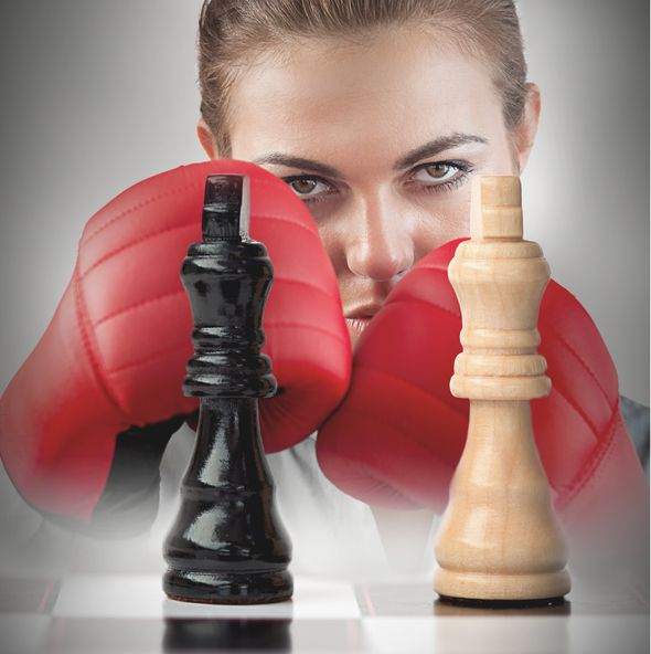  Womens Chess Boxing Extreme Hybrid Sport Chessboxing