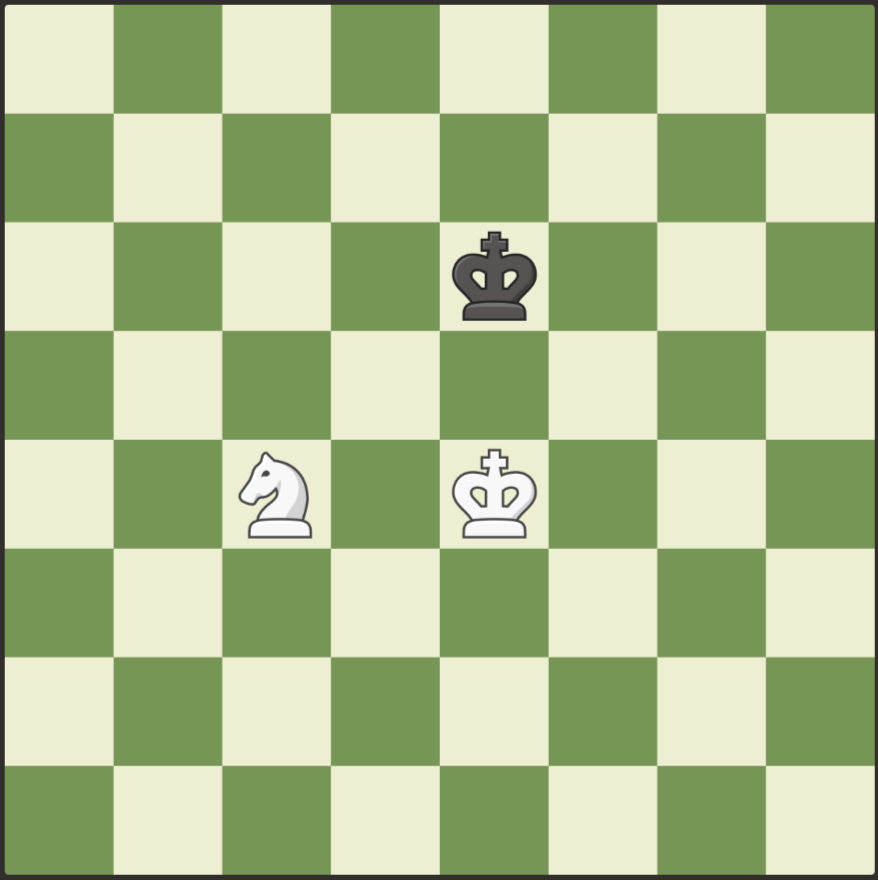 Knight + King Chess
