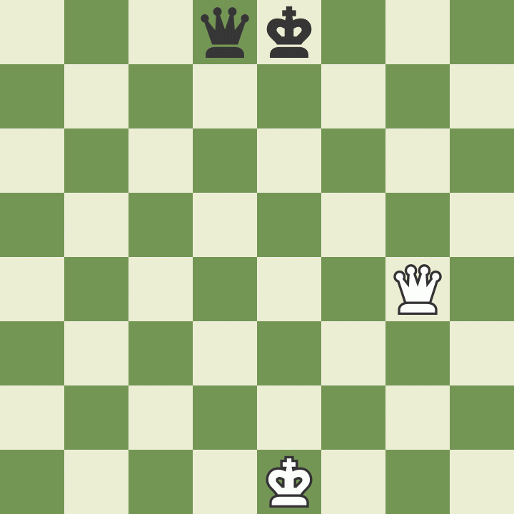 Как ходит ферзь в шахматах