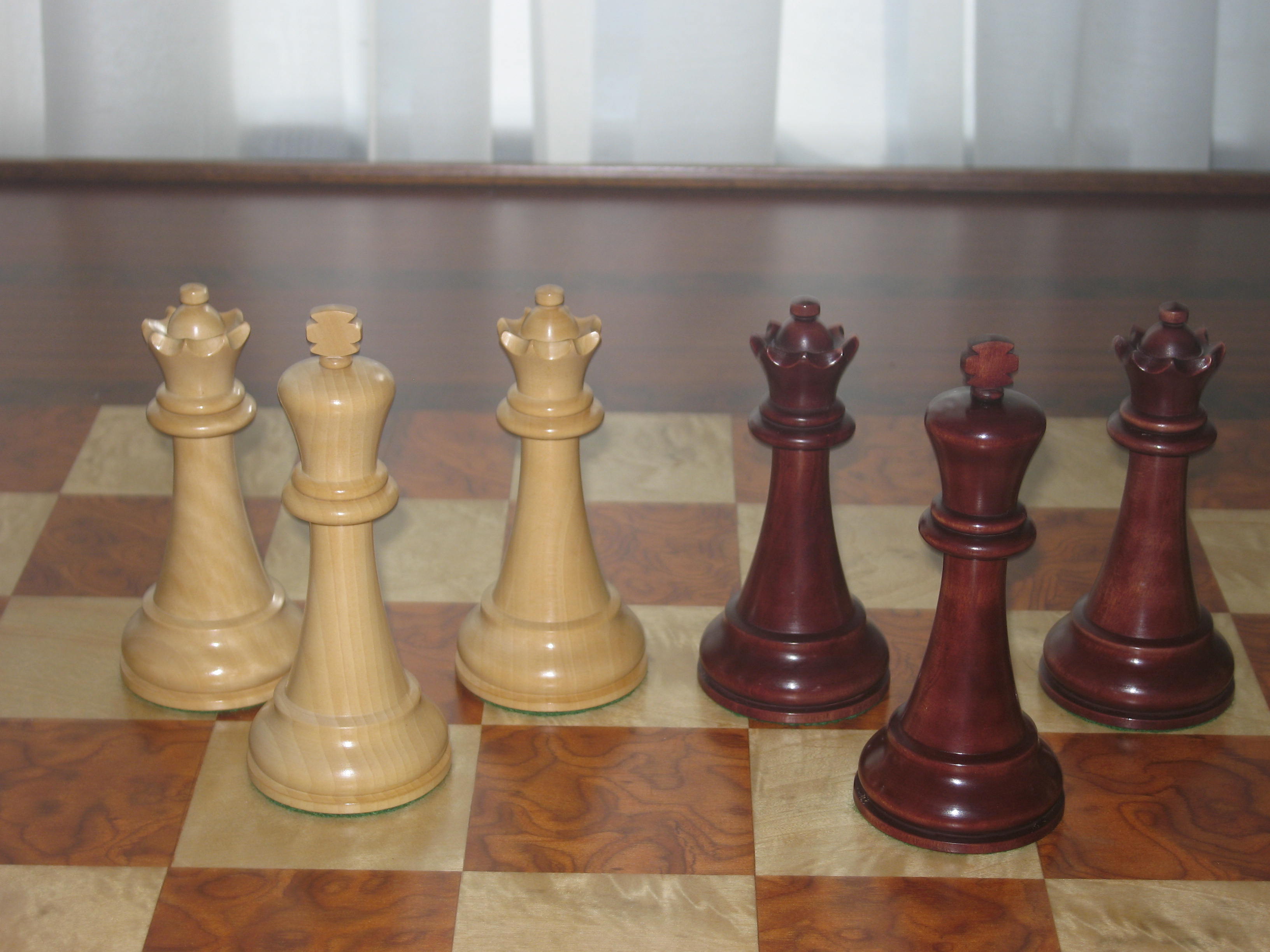 Kiste Holz Schach Teile Reproduziert 1963-1966 Piatigorsky Tasse IN Ebenholz 