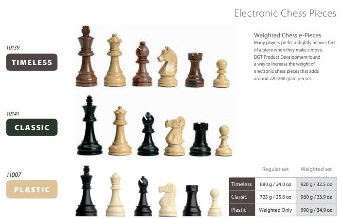 DGT Classic Chess Pieces