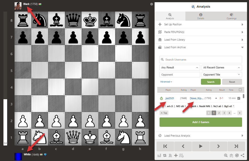 how do i watch a friends game - Chess Forums 