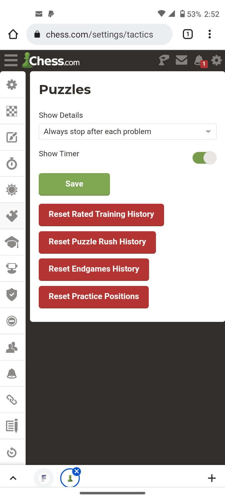 About a week ago I posted my puzzles and rapid chess rating and asked for  your help on how I can get better at normal games. Your main advice was to  switch