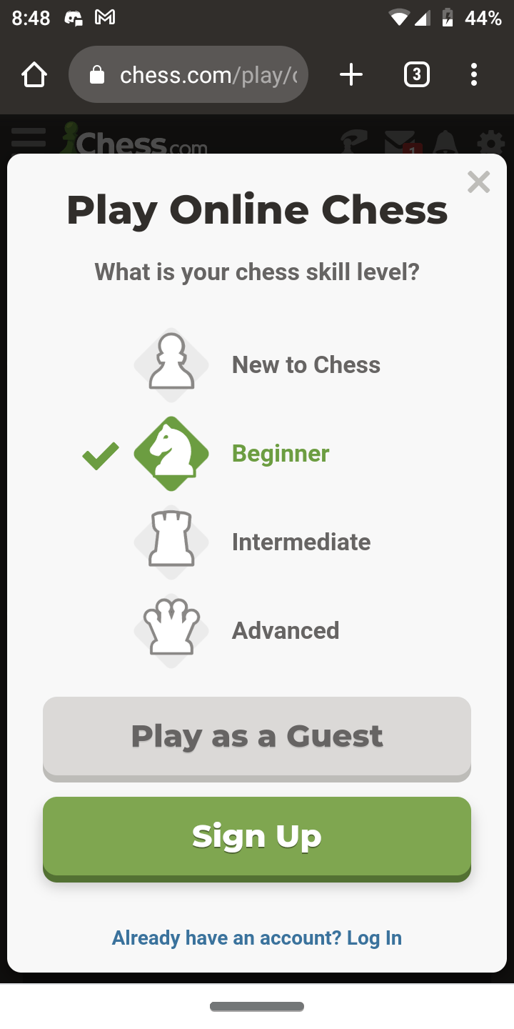 Is 700 rating in rapid still considered beginner? Or would I be  intermediate at this point : r/chessbeginners