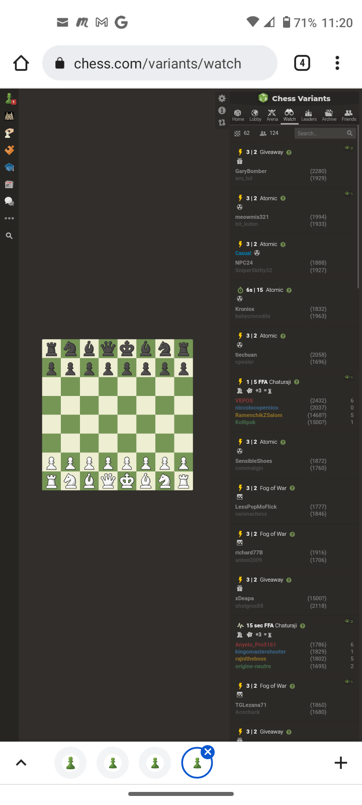 Variants on App - Chess Forums 