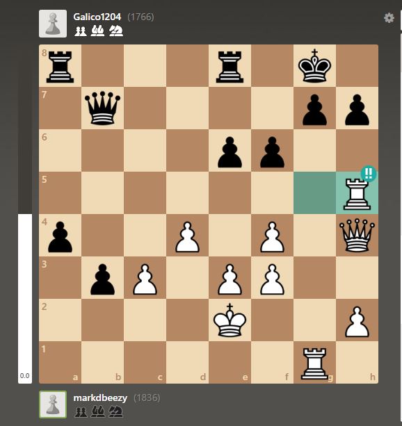 Find the Brilliant move to follow on : r/chess