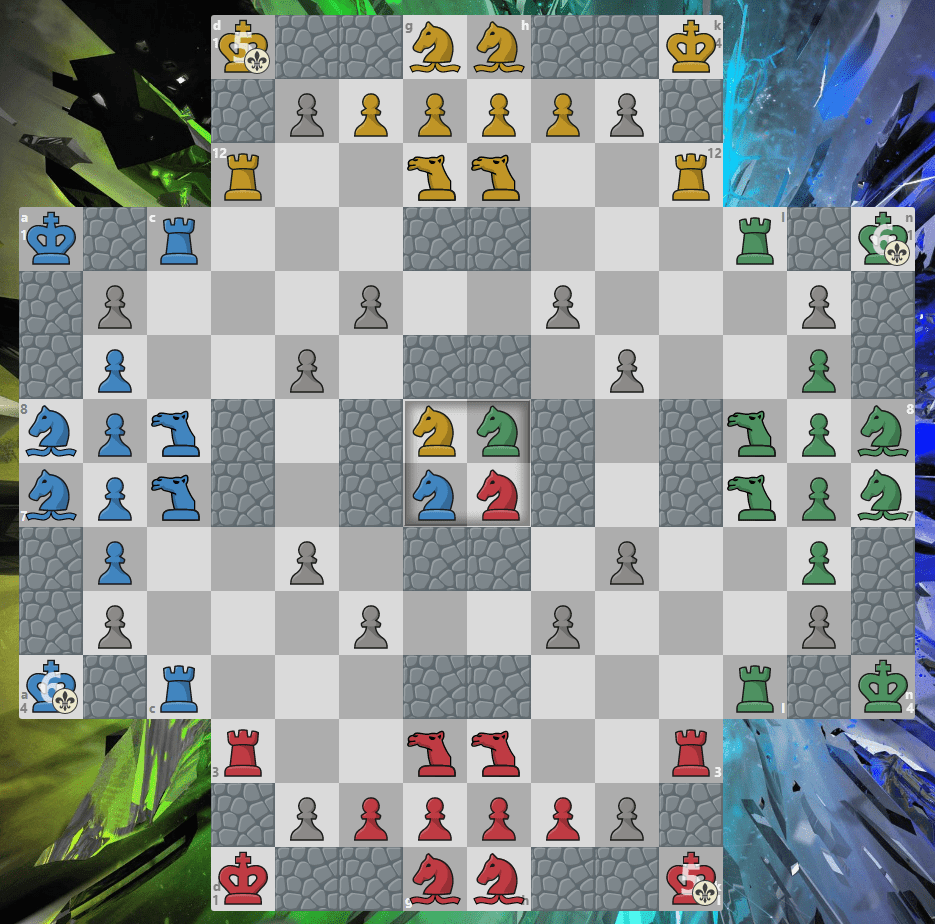 Chess.com on X: Have you tried  newest variant:  Four Player Chess? Dive into this chaotic and colorful variant today!    / X
