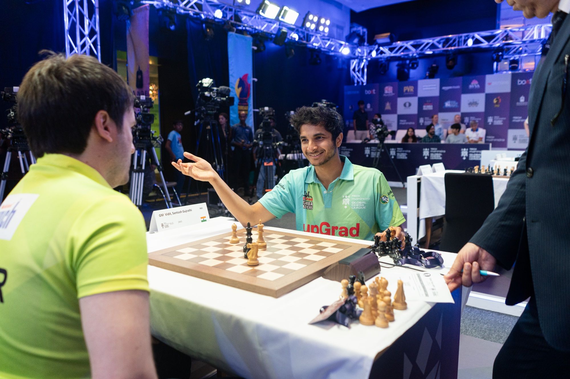 Global Chess League 2023: Results at the end of June 23, Day 2