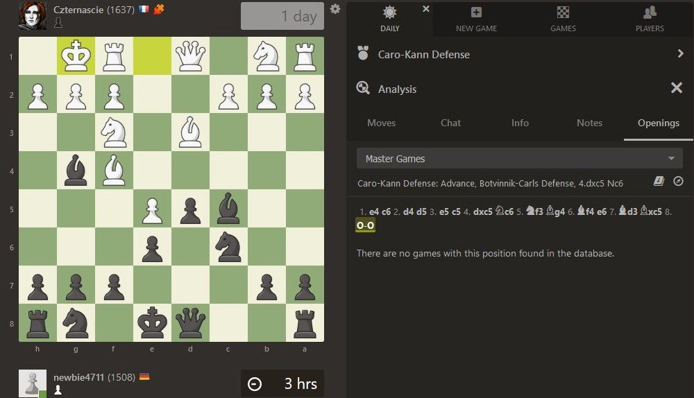 Opening explorer out of order? - Chess Forums 