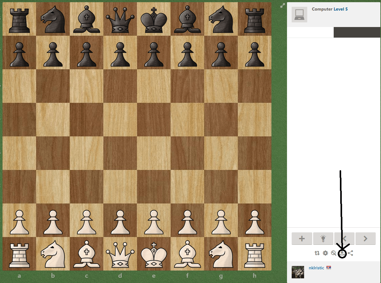 Is it possible to set up a game being down a piece? - Chess Forums