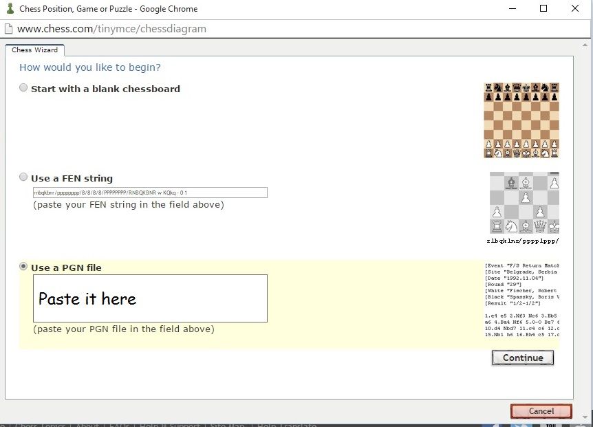 Game Editor - Chess Forums 