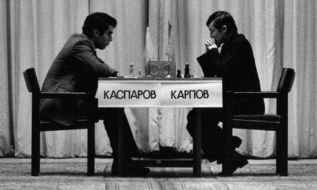 Kasparov beats Karpov in rerun of 1984 chess clash