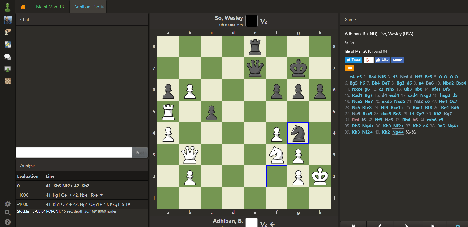 RISORSE INTERNET SCACCHI 11 - ChessBomb - Come Seguire i Tornei  Internazionali 