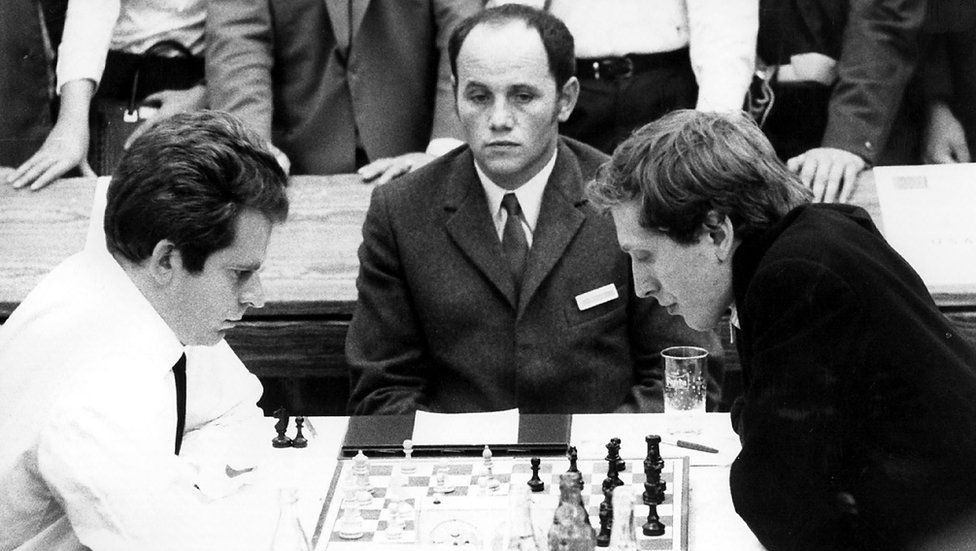 Bobby Fischer vs Boris Spassky in 1972