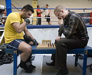 Chess Boxing, have you seen it? 