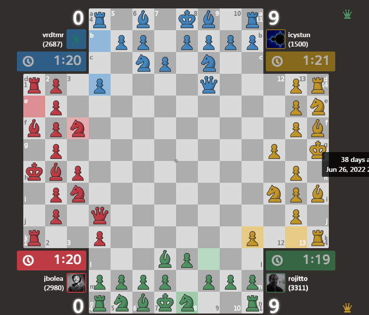 1 FFA rapid player quits 4pc due to lag - Chess Forums 