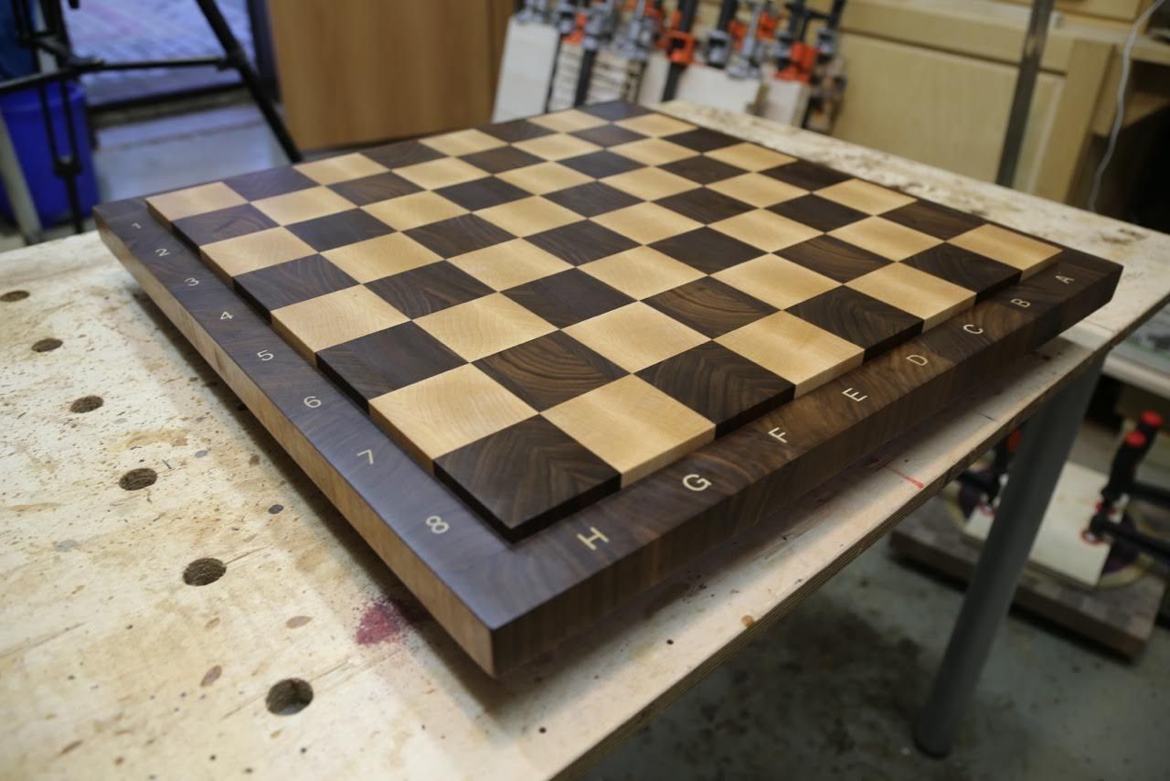 For Sale - MTM Wood Russian Made End Grain Chess Board - Chess Forums 