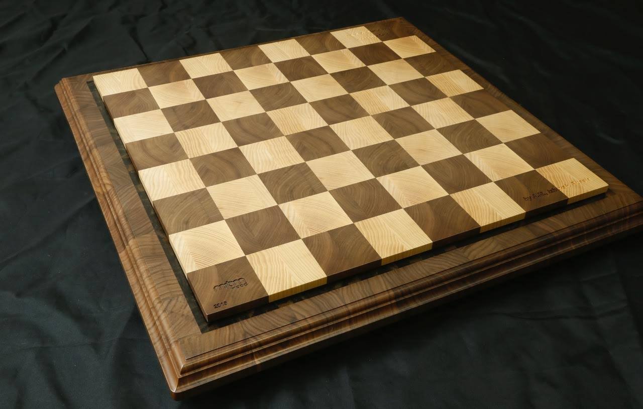 Walnut/Maple 2” Board + ChessHouse 3.75” set for sale! - Chess Forums 