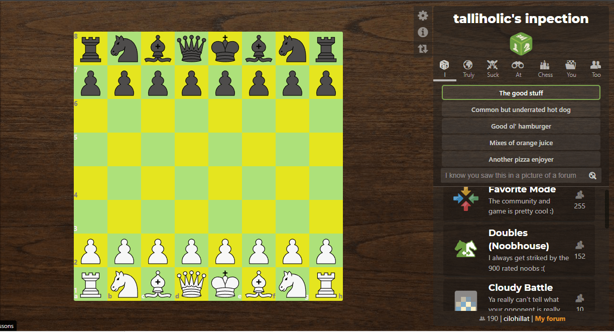Inspect element! - Chess Forums 