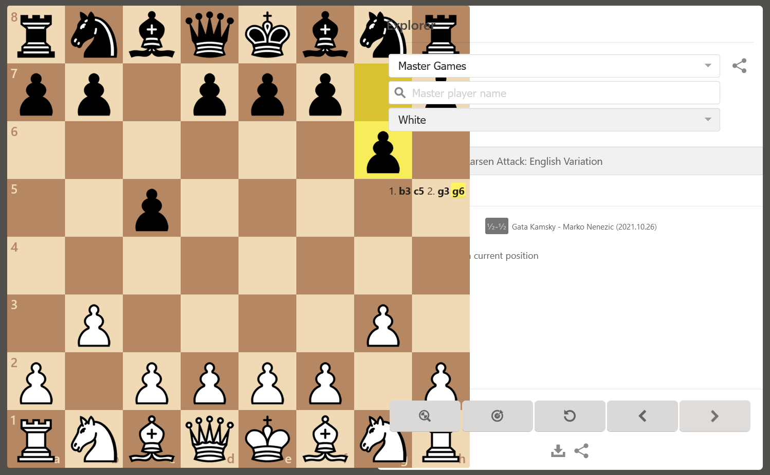 Glitch in layout Opening Explorer - Chess Forums 
